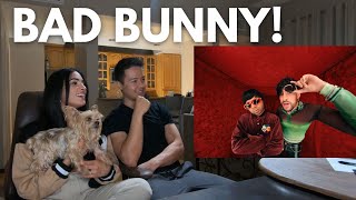 BAD BUNNY  ME PORTO BONITO ft Chencho Corleone Couple Reacts [upl. by Ilime30]