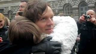 Hails meeting Darren Hayes for a free hug [upl. by Lyudmila]