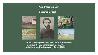 Neo  Impressionism Georges Seurat [upl. by Debera]