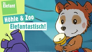 Bobo baut eine Höhle amp Bobo geht in den Zoo  Der Elefant  WDR [upl. by Maher]