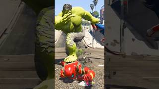 SUPERMAN SAVES SPIDERMAN FROM HULK shorts [upl. by Enella452]