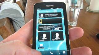 Nokia 700 Symbian BelleSmartphone HandsOn [upl. by Ardle223]