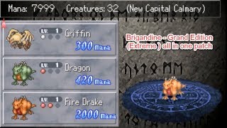 Gameplay ReviewTutorial Brigandine  Grand Edition Extreme All In One Patch [upl. by Dituri]