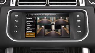 How to  Range Rover 2013  Vehicle feature Trailer Guidance System [upl. by Asenab]