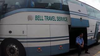 Bell Service Bus from Pattaya to Suvarnabhumi Airport Bangkok [upl. by Valerle]