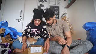 GIFT for AMITA arrived from CANADA  Gift Unboxing  Ss Vlogs [upl. by Yemorej]