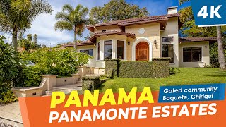 4K 🇵🇦 Gated communities in Boquete Panama Panamonte Estates [upl. by Rakabuba]