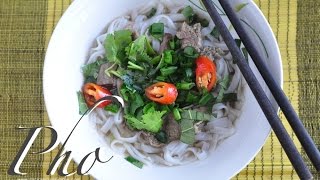 Pho Bo  Vietnam Beef Noodle Soup  RecipesAreSimple [upl. by Birdie]