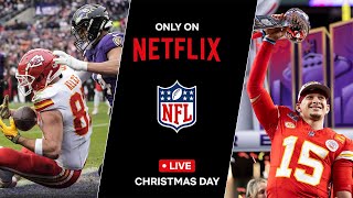 CALENDARIO TEMPORADA 2024  NETFLIX transmitirá NFL  CHIEFS JUGARÁ toda la SEMANA [upl. by Nuajed]