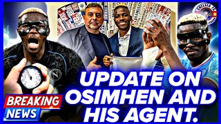 🚨 VICTOR OSIMHEN TO CHELSEA IN JANUARY  OSIMHEN AND HIS AGENT PARTS WAY [upl. by Root650]