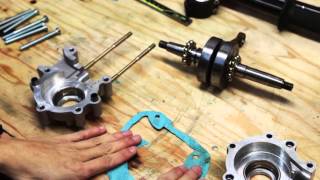 Bidalot RS Ep1  Engine Case Assembly and Crankshaft Alignment [upl. by Erme]