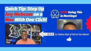 How to Get Shallow Depth of Field on Any Webcam on Mac [upl. by Nodnar]