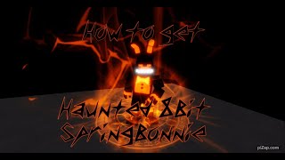 How to get Haunted 8Bit SpringBonnie in The FnaF Haunted Memories RP [upl. by Nabila]