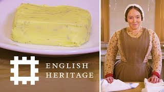 How to Make Butter – The Victorian Way [upl. by Zeena]