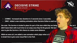 Old Decisive Strike Is BACK  Dead By Daylight [upl. by Ardnu860]