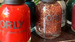 Orly ‘Twas the Night Nail Polish Collection Winter 2023 [upl. by Annawahs]