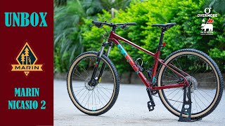 Unbox Xe đạp Marin bobcat trail 4 2021 [upl. by Urbanna896]