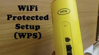 MTN 5G Router MC888D WPS Connection  WiFi Protected Setup [upl. by Nilek]