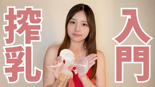 【pigeon搾乳機Breast Pump Tutorial】手動搾乳機の使い方講座 搾乳 搾乳機 pigeon [upl. by Heppman396]