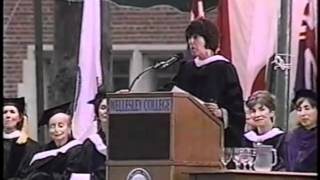 Nora Ephron speaking at Wellesley College Commencement 1996 [upl. by Clayberg825]