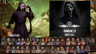 Mortal Kombat 1 – Ghostface Announcer Voice [upl. by Munro]