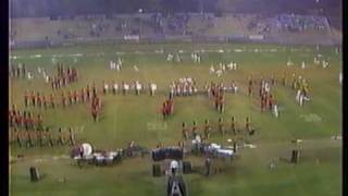 Clovis West Band and Color Guard Field Show  1995  On the Waterfront [upl. by Teews]