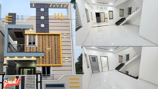 135 Cr 133 SY New 3 BHK Duplex Villa for sale in Hyderabad Beautiful House HUDA Gated colony West [upl. by Anividul]