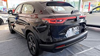 2023 Honda HRV 15L VTECTURBO Black Color  Interior and Exterior [upl. by Hsara]