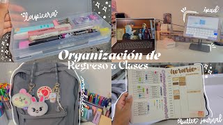 ♡ Organización de REGRESO A CLASES 2022 ♡ [upl. by Guzel33]