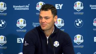 Martin Kaymer quotWie im Dschungelquot  Ryder Cup 2014 in Gleneagles [upl. by Amuwkuhc]