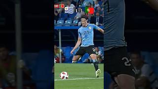 Uruguay vs Portugal  World Cup 2018 football shorts [upl. by Cima772]