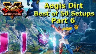 SFV  Urien Aegis Dirt Compilation  Best Of 50 Setups Part 6  FT Nemo  RB amp More [upl. by Lot]