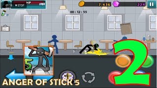 Anger Of Stick 5 Level 2  Gameplay [upl. by Ursa]