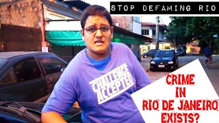 CRIME IN RIO DE JANEIRO  BRAZIL [upl. by Yelsnia]