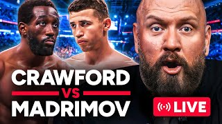 CRAWFORD vs MADRIMOV  Live From Los Angeles 🇺🇸 [upl. by Sirron]