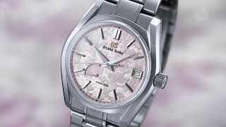 Grand Seiko 62GS Spring Drive SBGA413 quotShunbunquot [upl. by Akim]