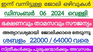 2024 Kerala Job vacancylatest job vacancy in keralakerala job vacancy todayjob vacancy 2024 [upl. by Ydennek]