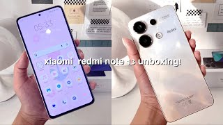 Unboxing Xiaomi Redmi Note 13 📦✨ Ocean Sunset [upl. by Eveivenej]