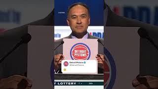 Ausar Thompson reacts to Pistons bad NBA Draft Lottery luck  Yahoo Sports [upl. by Andrei316]