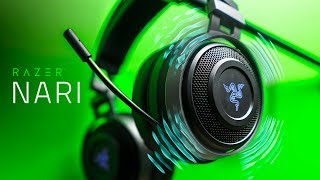 This Headset VIBRATES Razer Nari Ultimate Gaming Headset [upl. by Shoemaker249]