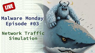 🔴 Malware Mondays Episode 03  Network Simulation and Analysis with FakenetNG and Wireshark [upl. by Calypso329]