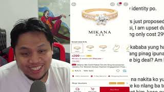 299 ENGAGEMENT RING NI KUYA KAY ATE POWERED BY SHOPEE [upl. by Patrizio]