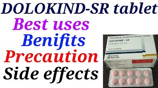 Dolokind sr tablet best uses benifits precaution and side effects in hindi [upl. by Beutler]