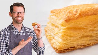 How to make Chicken Puffs with Homemade Puff Pastry Sheets [upl. by Aborn]