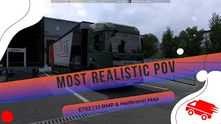 ETS2 11 RheinlandPfalz amp Heilbronn Map  DAF ASMR Driving  Realistic POV [upl. by Stalker]