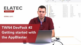 ELATEC  TWN4 DevPack 2 Getting started with the AppBlaster [upl. by Adeys]