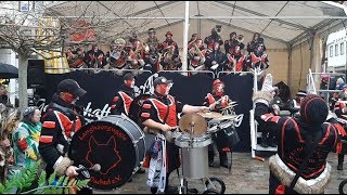 Langhoorguggis Dachtel eV  Guggenmusiktreffen Pferdemarkt Leonberg 2019 [upl. by Edorej]