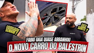 FABIO GIGA QUASE RALOU O NOVO CARRO DO JULIO BALESTRIN [upl. by Nasia327]