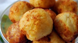 croquetas de patatas y bacalao [upl. by Ecinwahs]