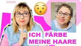 Neue Haarfarbe Ich färbe meine Haare selbst [upl. by Grayson]